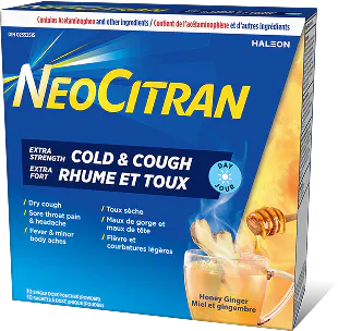 NeoCitran Rhume et Toux Jour miel et gingembre Extra Fort