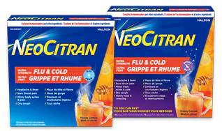 Gamme des produits NeoCitran Grippe et Rhume