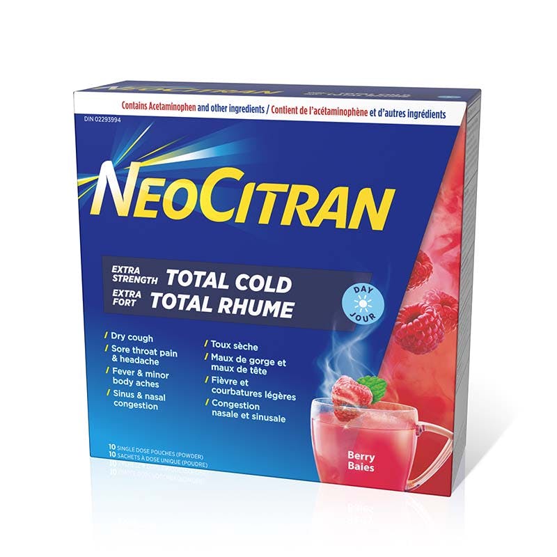 NeoCitran Extra Fort Total Rhume Sans somnolence