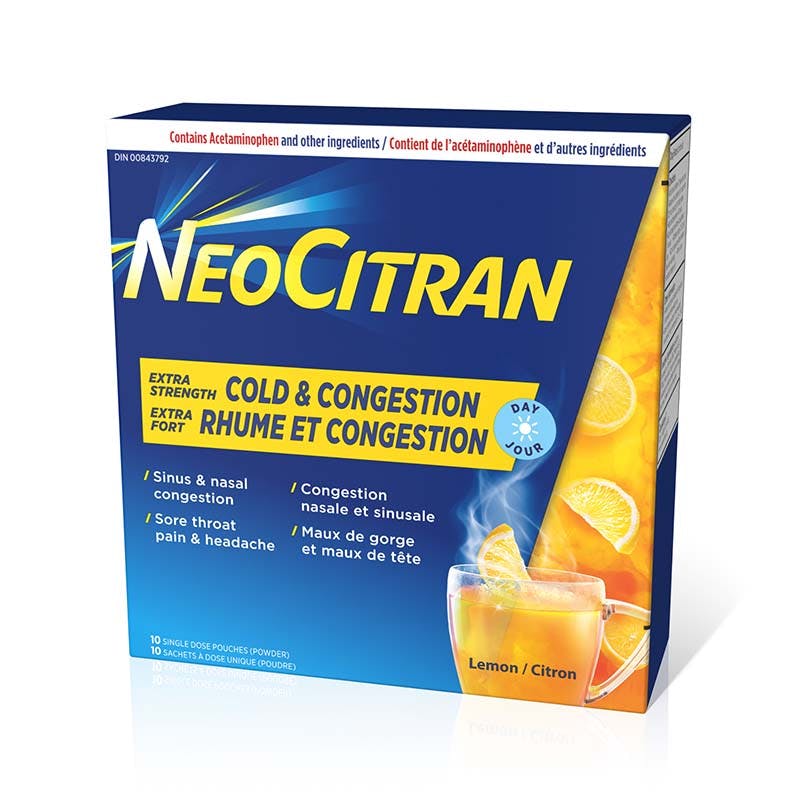 NeoCitran Extra Strength Cold & Congestion Non-Drowsy