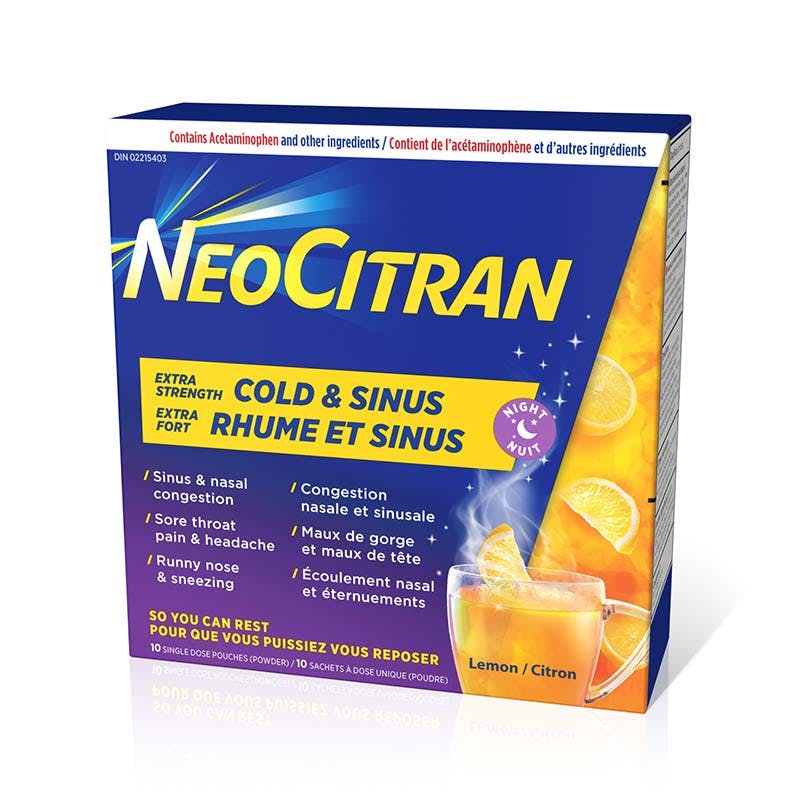 NeoCitran Extra Strength Cold & Sinus Night