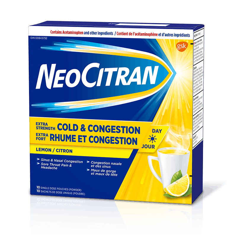 NeoCitran Extra Fort Rhume et congestion Sans somnolence