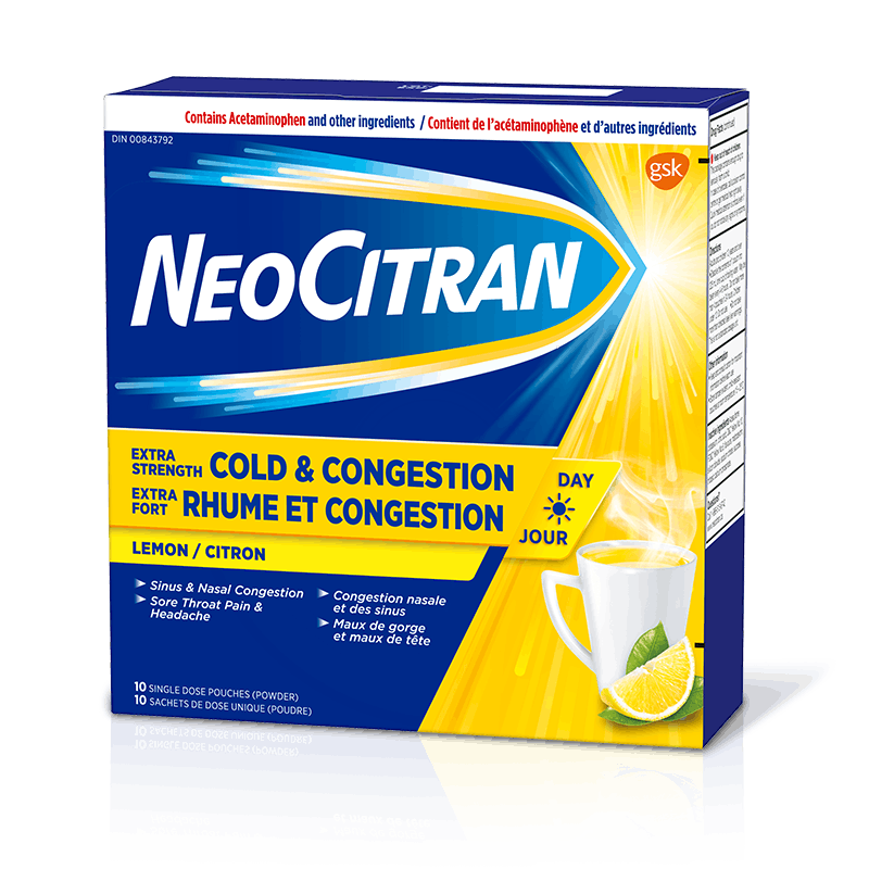 NeoCitran Extra Strength Cold Congestion Non Drowsy