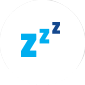 Icon of 3 ‘z’s which represent sleeping