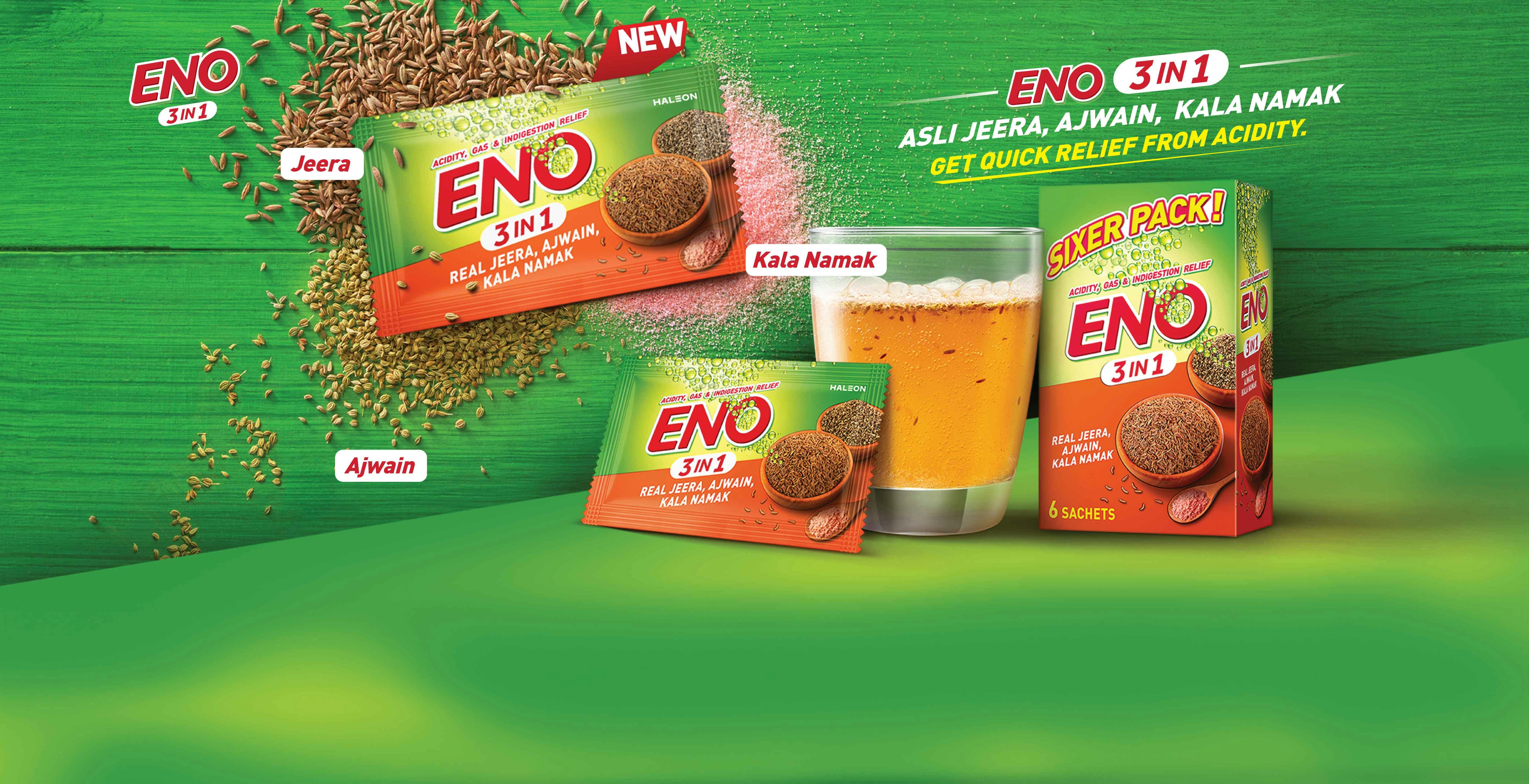 ENO 3in1 get quick relief from acidity 