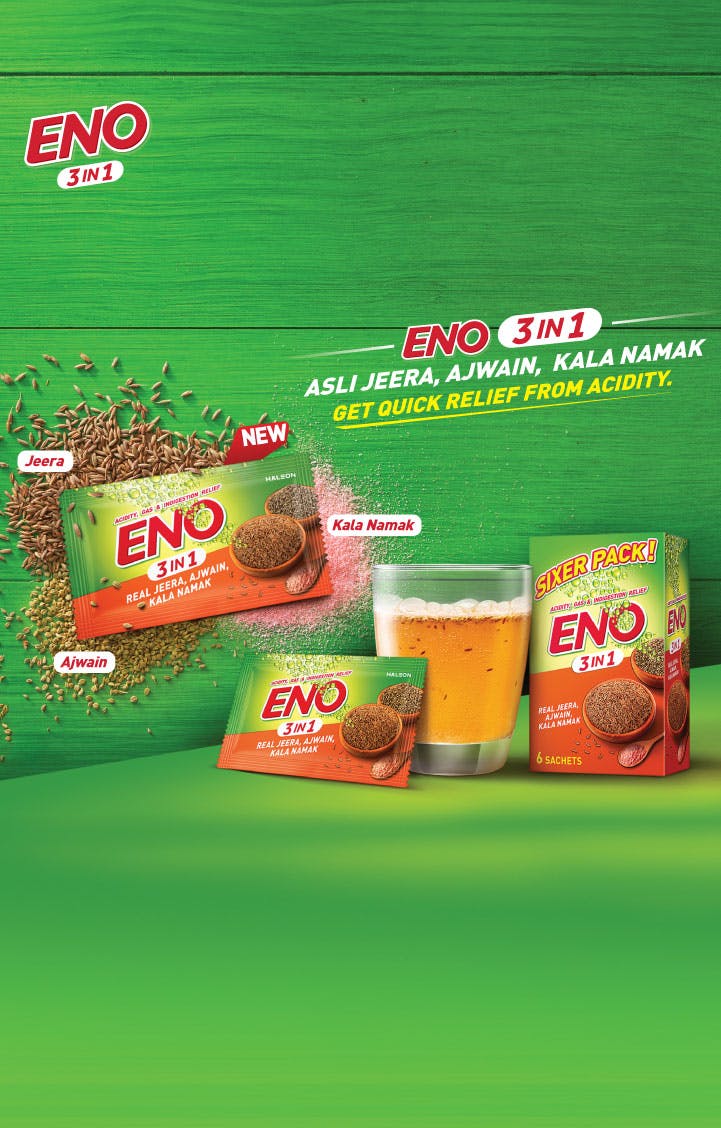 ENO 3in1 get quick relief from acidity 