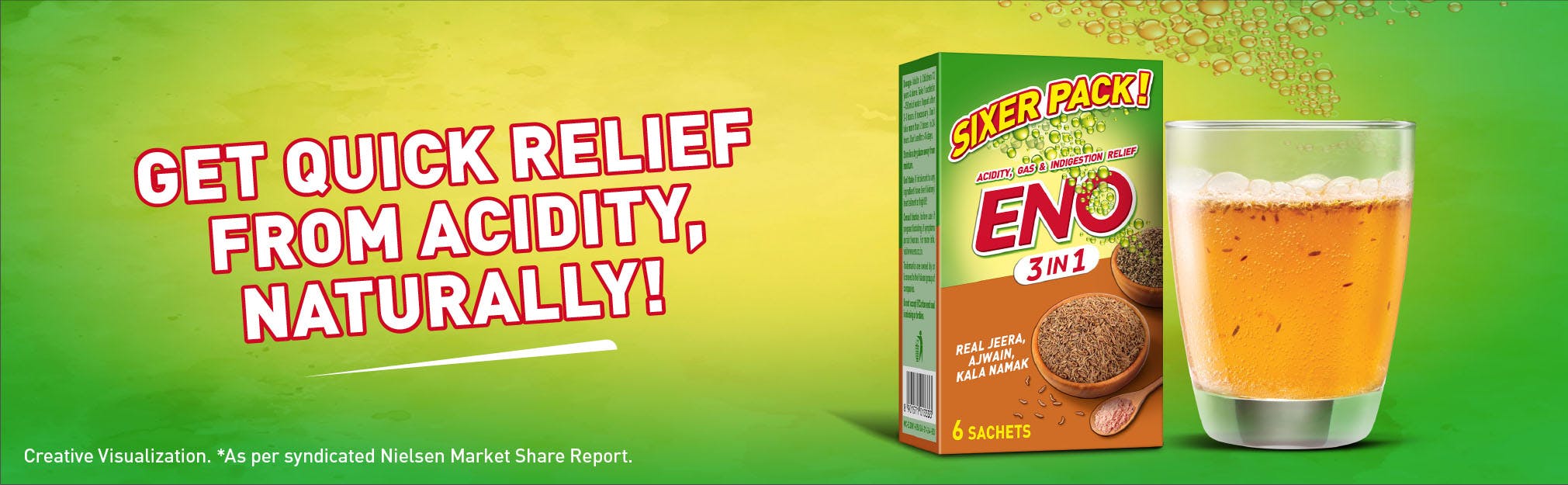 Quick relief from acidity 