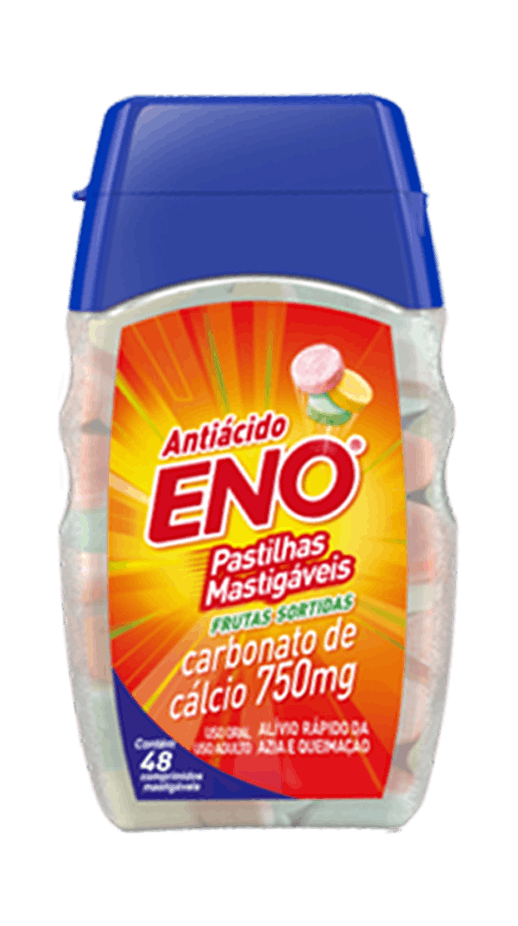 ENO Pastilhas Mastigáveis Frutas Sortidas