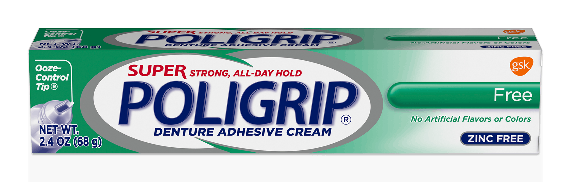 zinc free denture cream