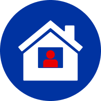 Stay at home icon