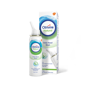 Lavage nasal Otrivin Natural - nettoie et libère le nez