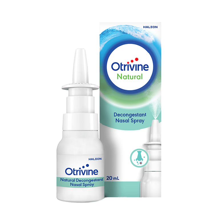 Otrivine Natural Decongestant Spray