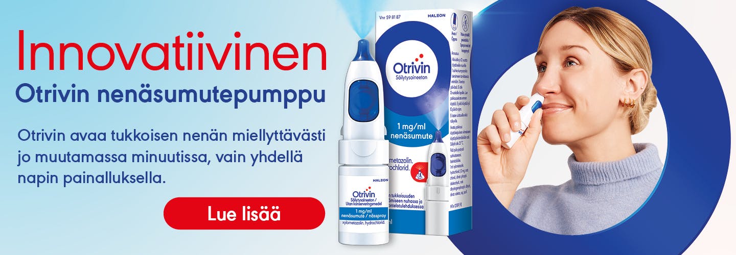 Banner for new Otrivin product