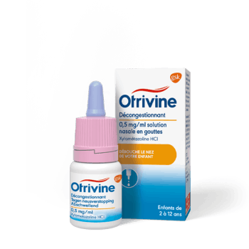 Otrivine contre la congestion nasale pour enfants