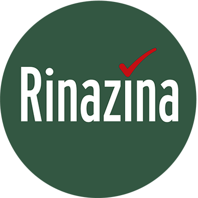 Logo Rinazina Esperto del Naso Libero in grigio - Rinazina