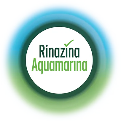 Logo Rinazina Esperto del Naso Libero in grigio - Rinazina Aquamarina