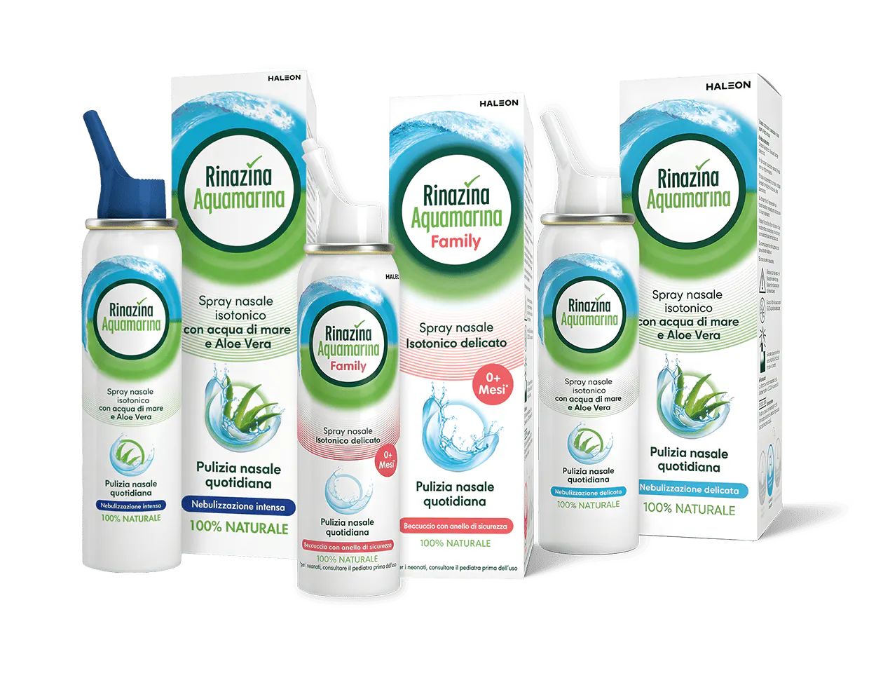 Prodotti Rinazina Acquamarina Spray Isotonici - Rinazina