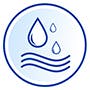 The blue icon with a nose and arrows pointing on each side of the nose