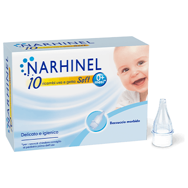 Narhinel 10 ricambi per aspiratore nasale soft - Narhinel