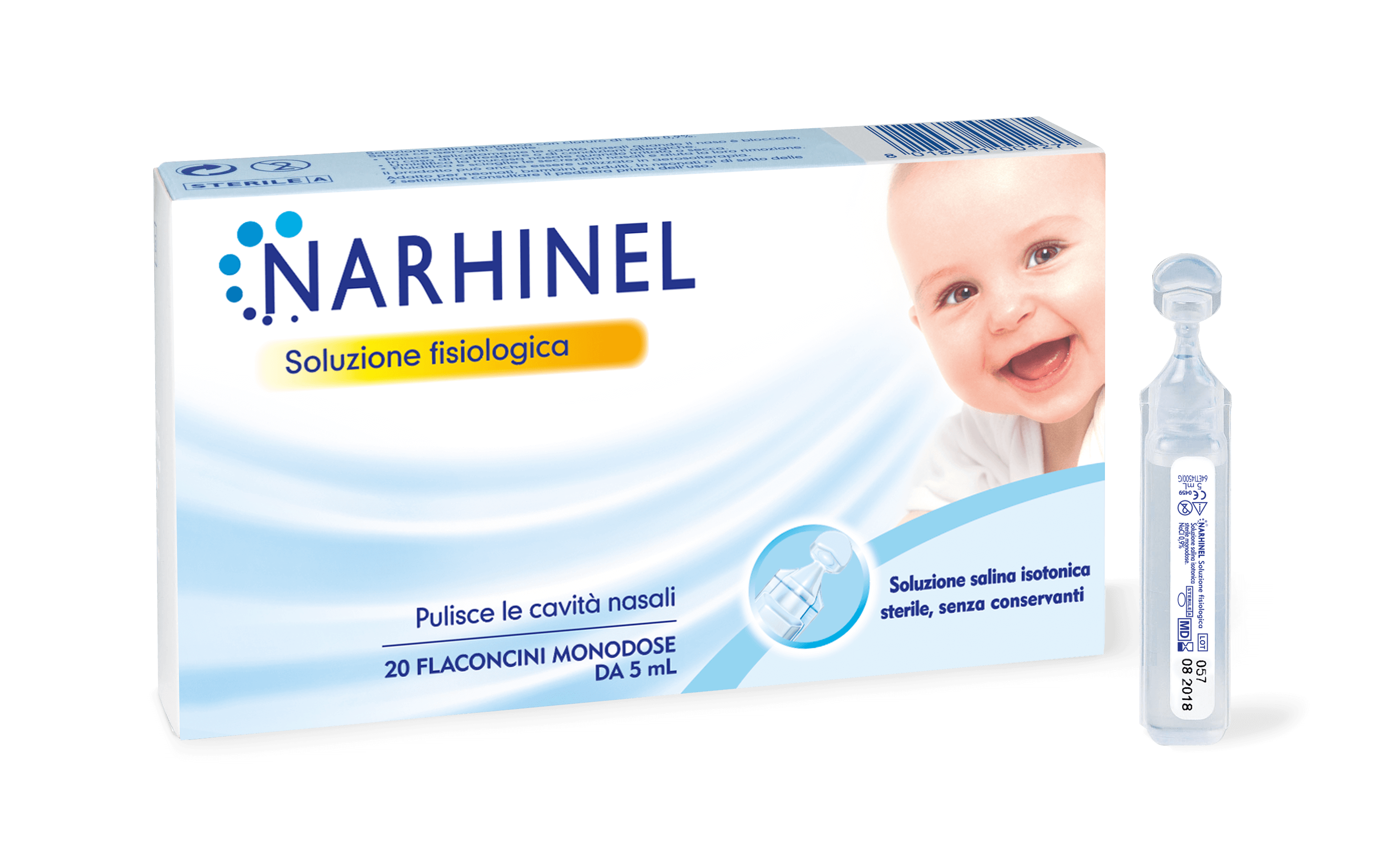 Narhinel soluzione fisiologica per il naso - Narhinel