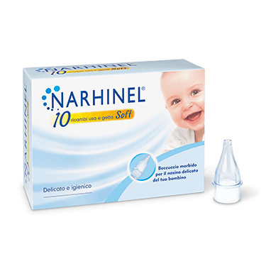 Narhinel 10 ricambi per aspiratore nasale soft - Narhinel