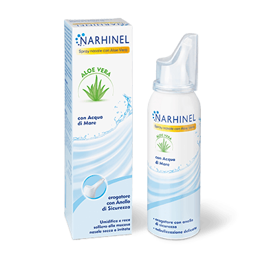 Narhinel spray nasale con acqua di mare e aloe vera - Narhinel