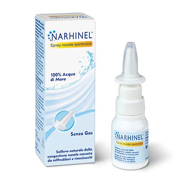 Narhinel spray ipertonico per il naso con acqua di mare - Narhinel 