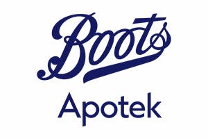 Boots Apotek logo hvor Otrivin kan kjøpes 