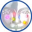 Tree pollen icon Illustrasjon som viser frigivelse av betennelsesutløsende stoffer som fremkaller allergi