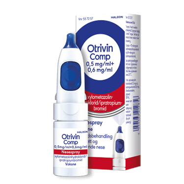 Nesespray Otrivin comp for voksne med eske