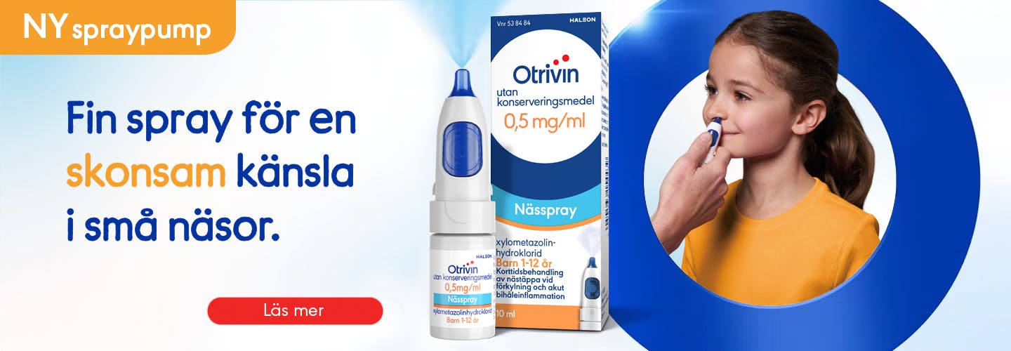 New Otrivin Spray