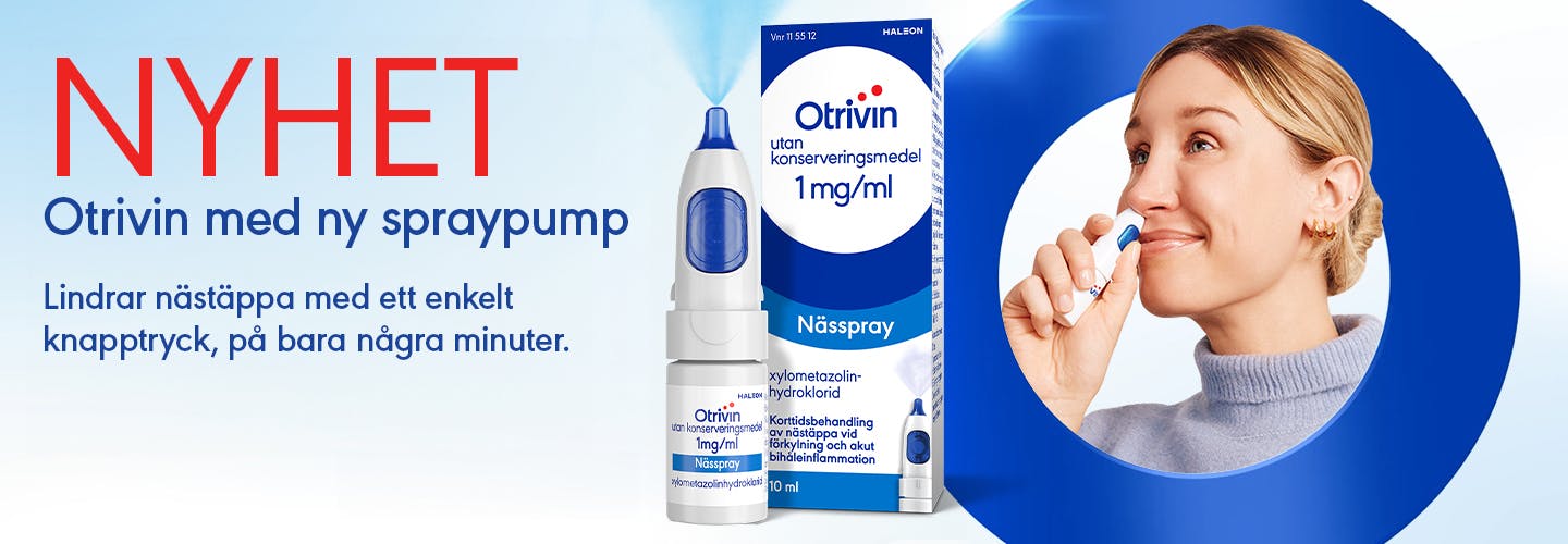 New Otrivin Spray
