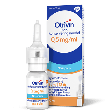 Otrivin 0,5 mg/ml Nässpray 