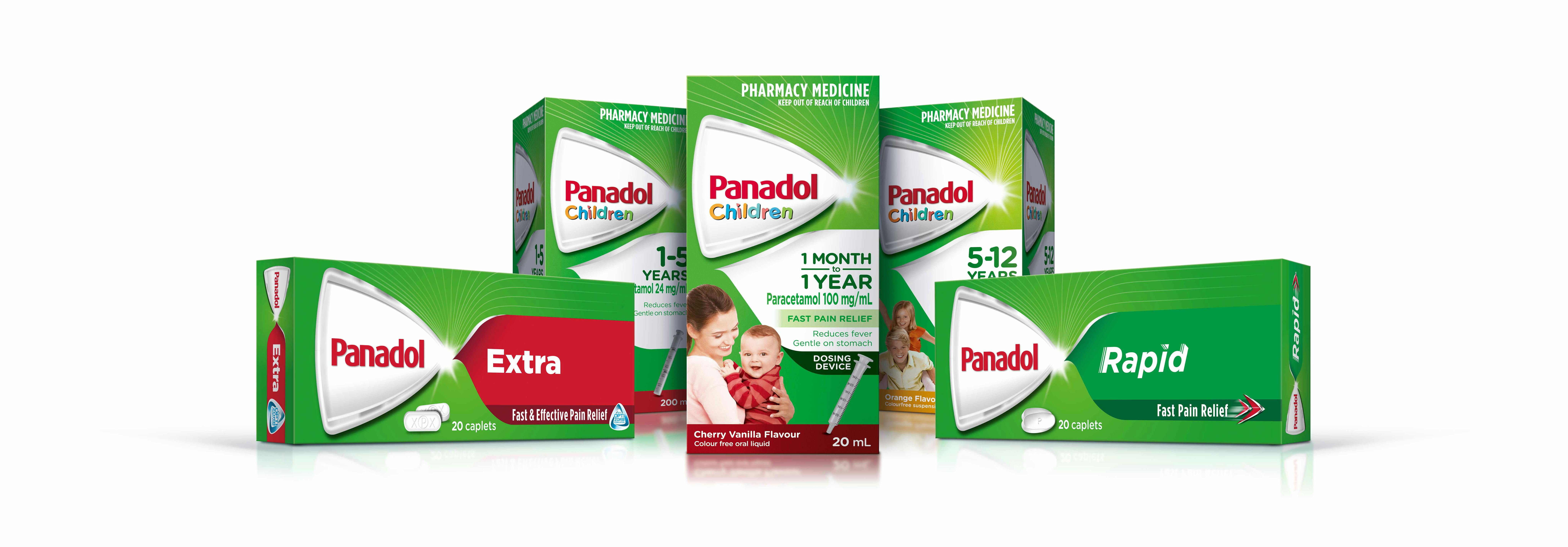 Panadol products range