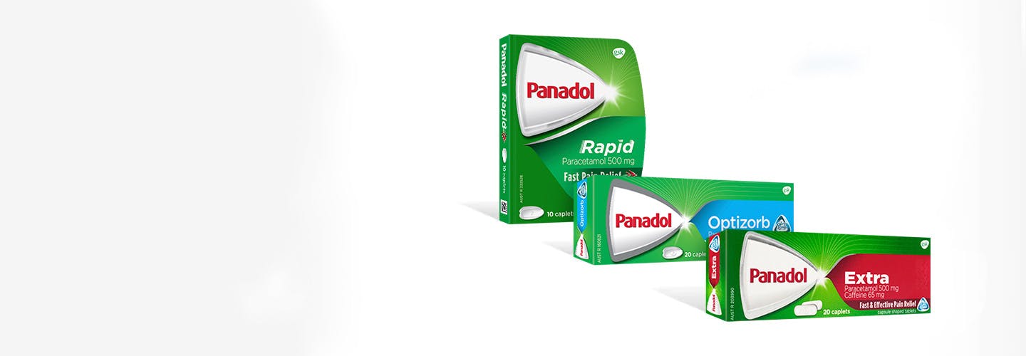 Adult Panadol products range