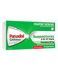 Children’s Panadol Suppositories 5–12 Years
