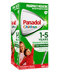 Children’s Panadol Colourfree Suspension 1-5 years