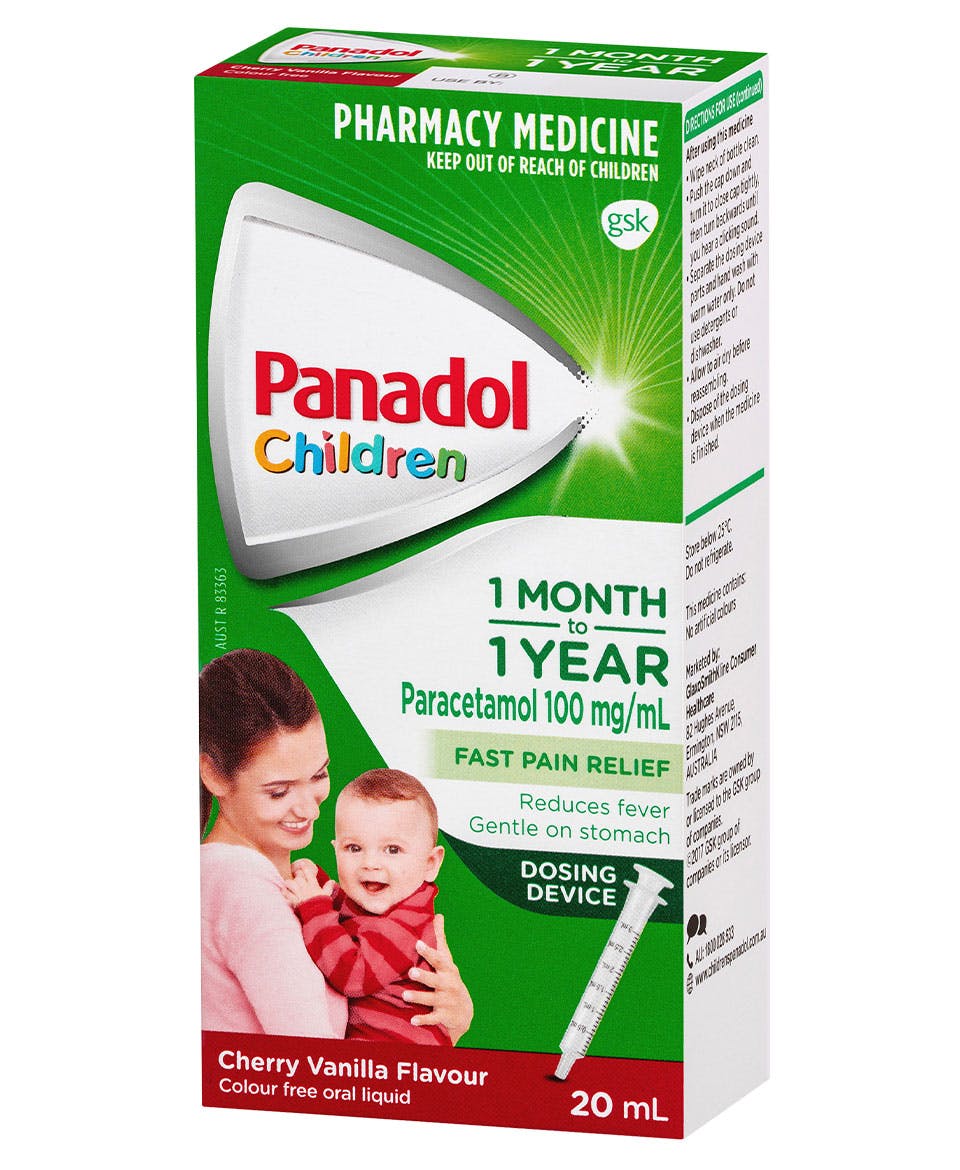 Panadol Colourfree Baby Drops 1 month - 1 year
