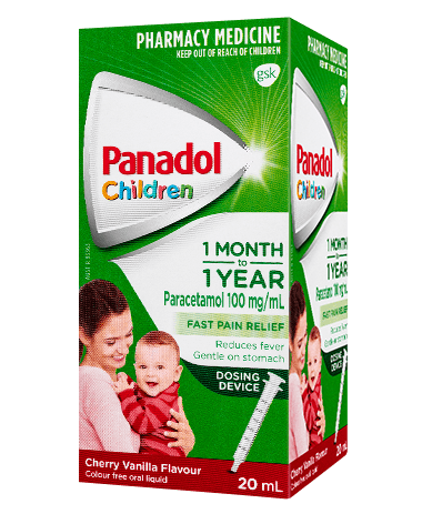 Panadol Colourfree Baby Drops 1 month - 1 year