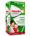 Children's Panadol Colour free Baby Drops 1 Month - 1 Year