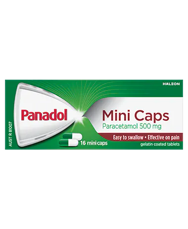 Panadol Mini Caps - 20 mini caps
