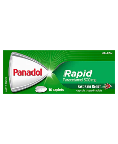 Panadol Rapid Caplets - 20 Caplets pack