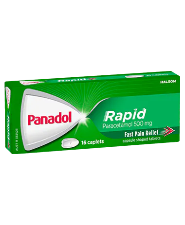 Panadol Rapid Caplets - 20 Caplets pack