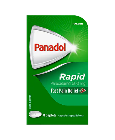 Panadol Rapid Handipak - 10 Caplets pack