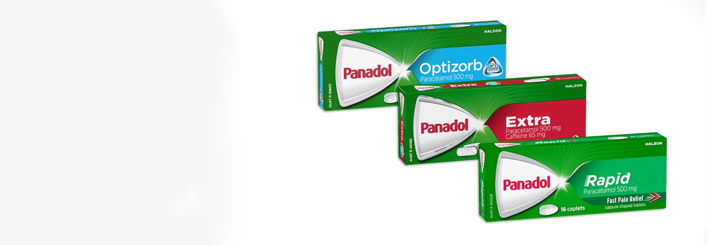 Adult Panadol products range