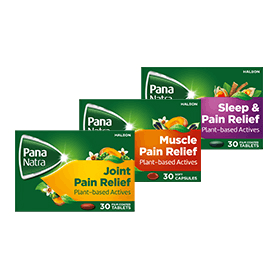 Panadol PanaNatra product range