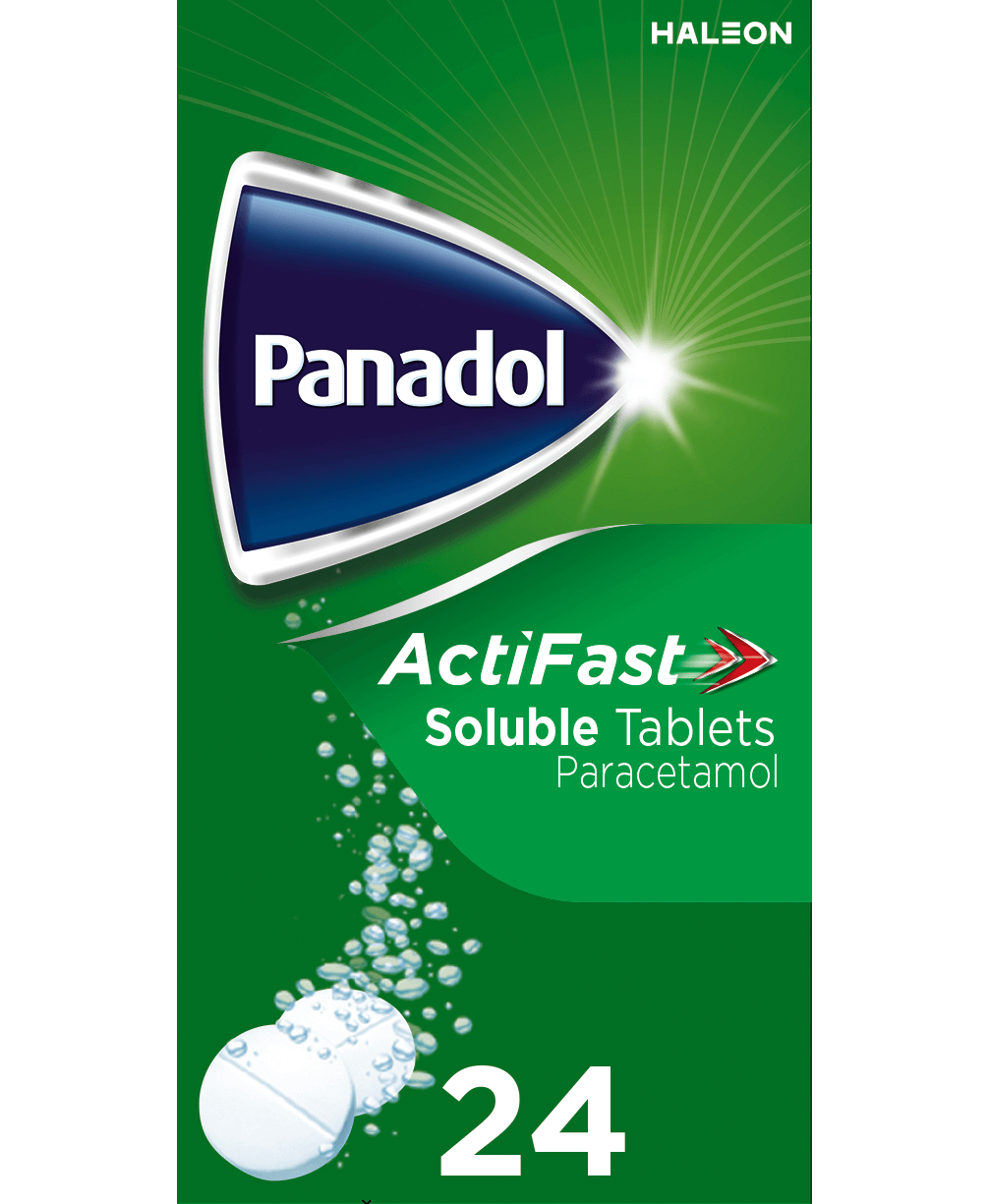 Panadol Actifast soluble tablets - 24 tablets pack