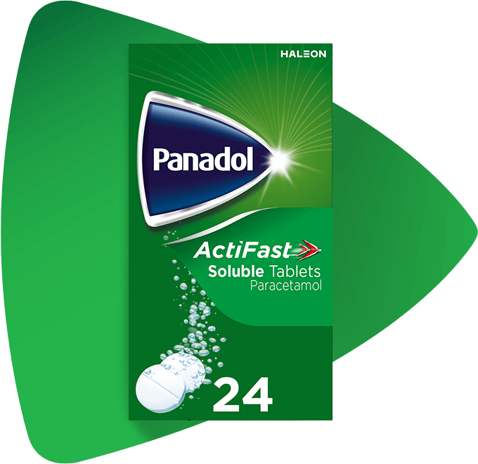 Panadol Actifast Soluble Tablets - 24 tablets pack