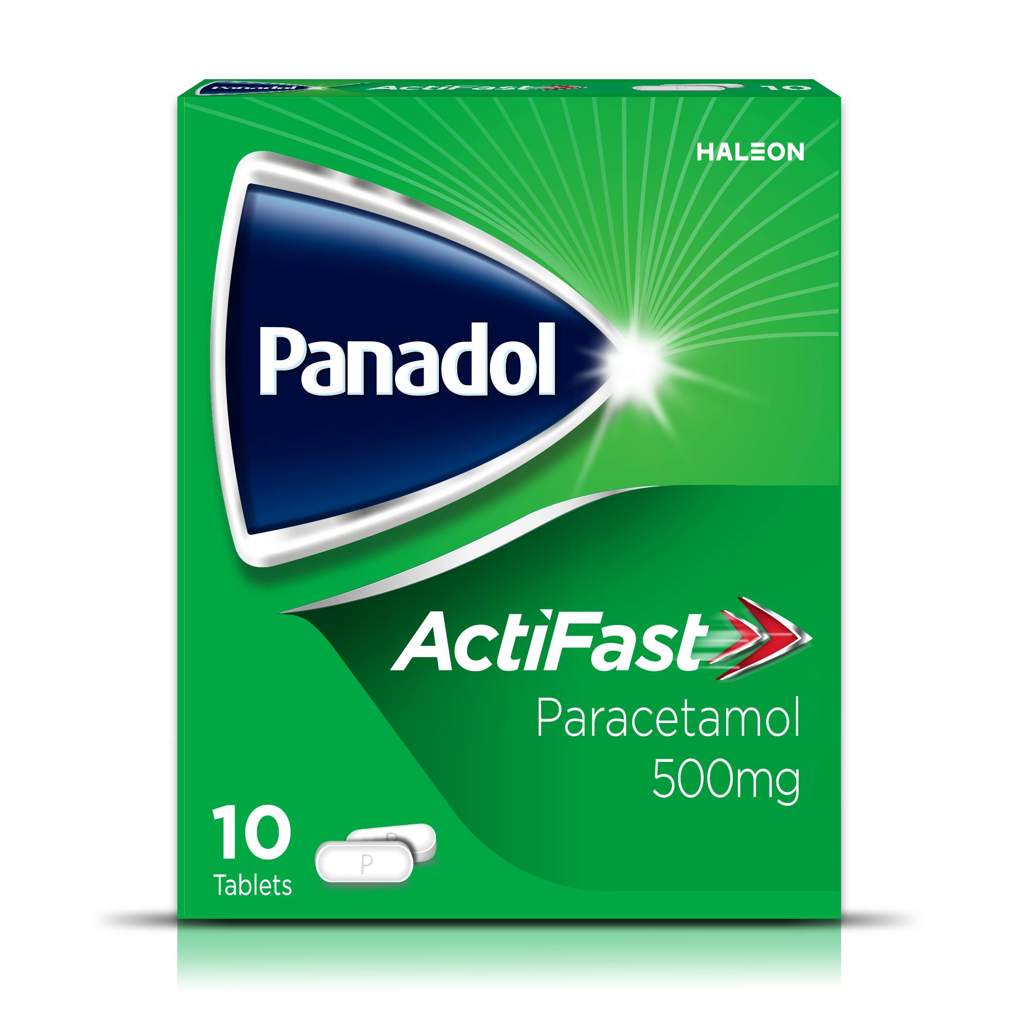 Panadol Actifast Compack Tablets - 10 tablets pack