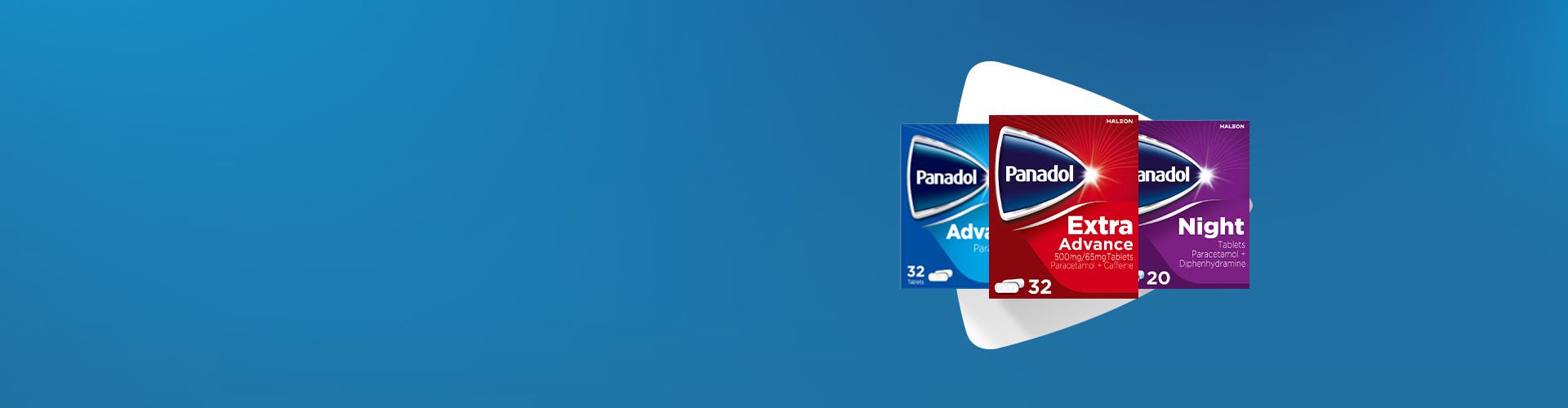 Panadol Adult product range